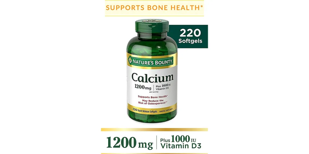 Nature's Bounty Calcium Carbonate Pills
