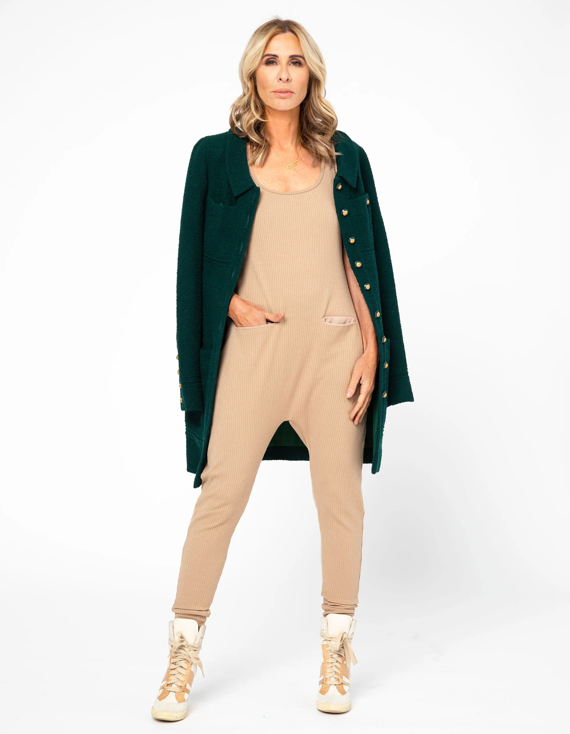 Carole Radziwill on Loungewear