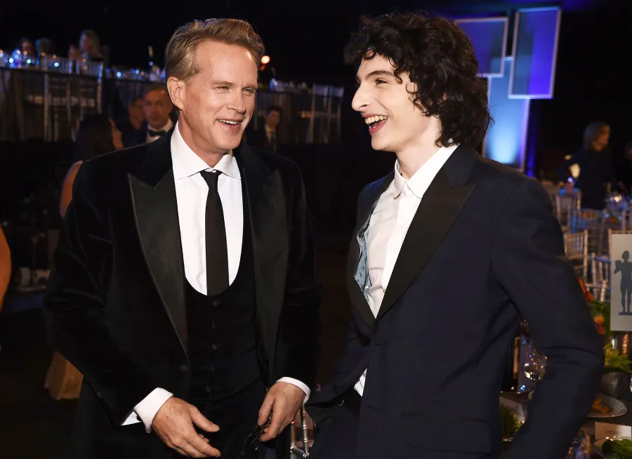 Cary Elwes and Finn Wolfhard Inside the SAG Awards 2020
