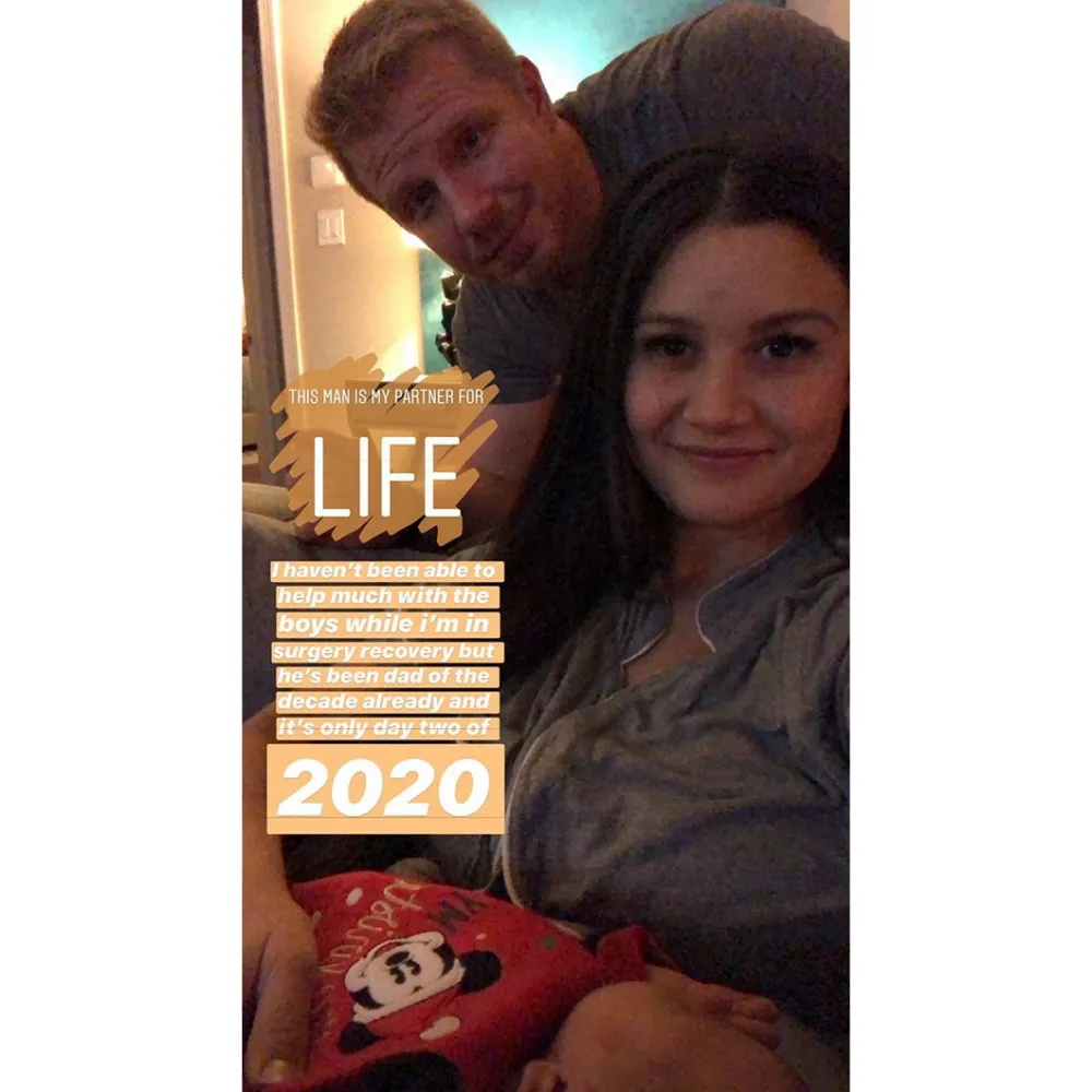 Catherine-Giudici-Gushes-Over-Sean-Lowe&rsquo;s-Help-During-Surgery-Recovery