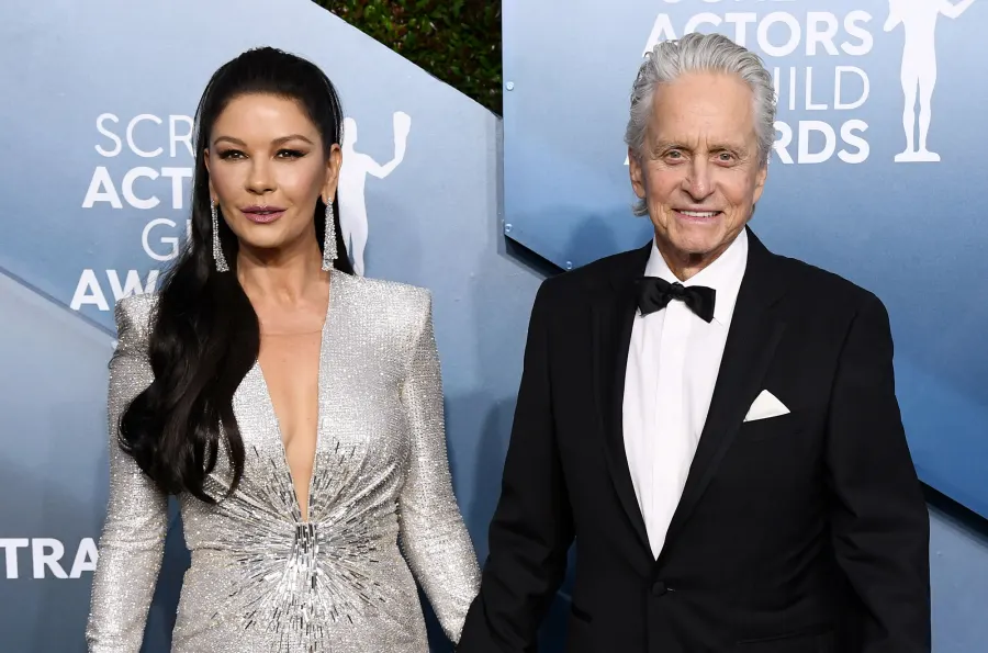Catherine Zeta-Jones and Michael Douglas PDA Through the Years SAG Awards 2020