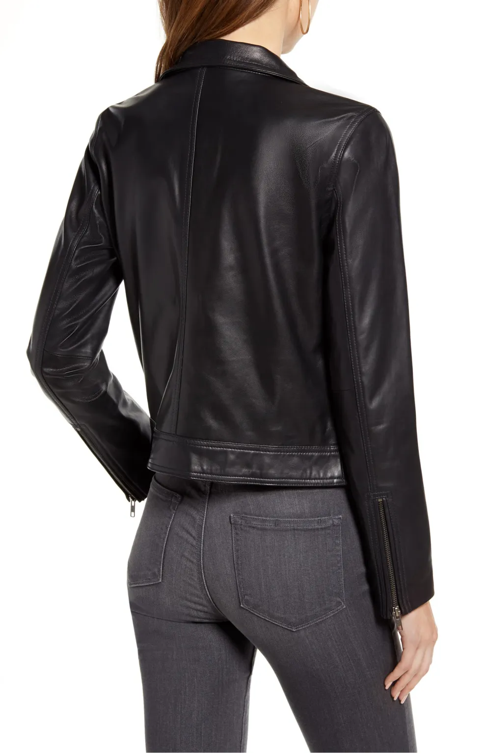 Chelsea 28 Leather Moto Jacket