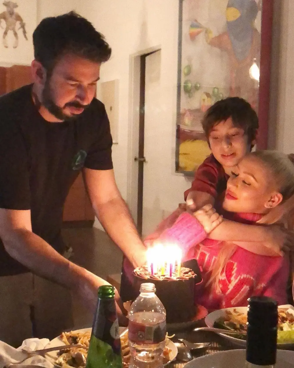 Christina Aguilera Celebrates Birthday With Ex-Husband and Son Max