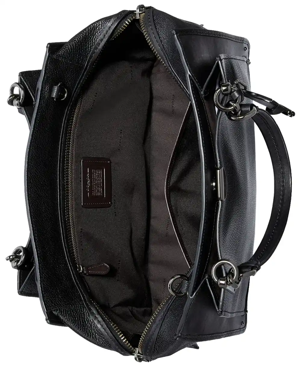 Coach Dreamer 36 Satchel in Polished Pebble Leather