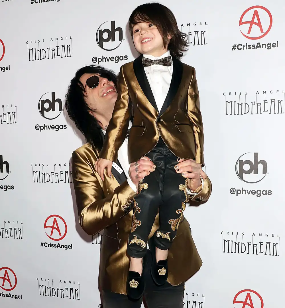 Criss Angel Son Johnny Gets Hair Shaved After Cancer Relapse