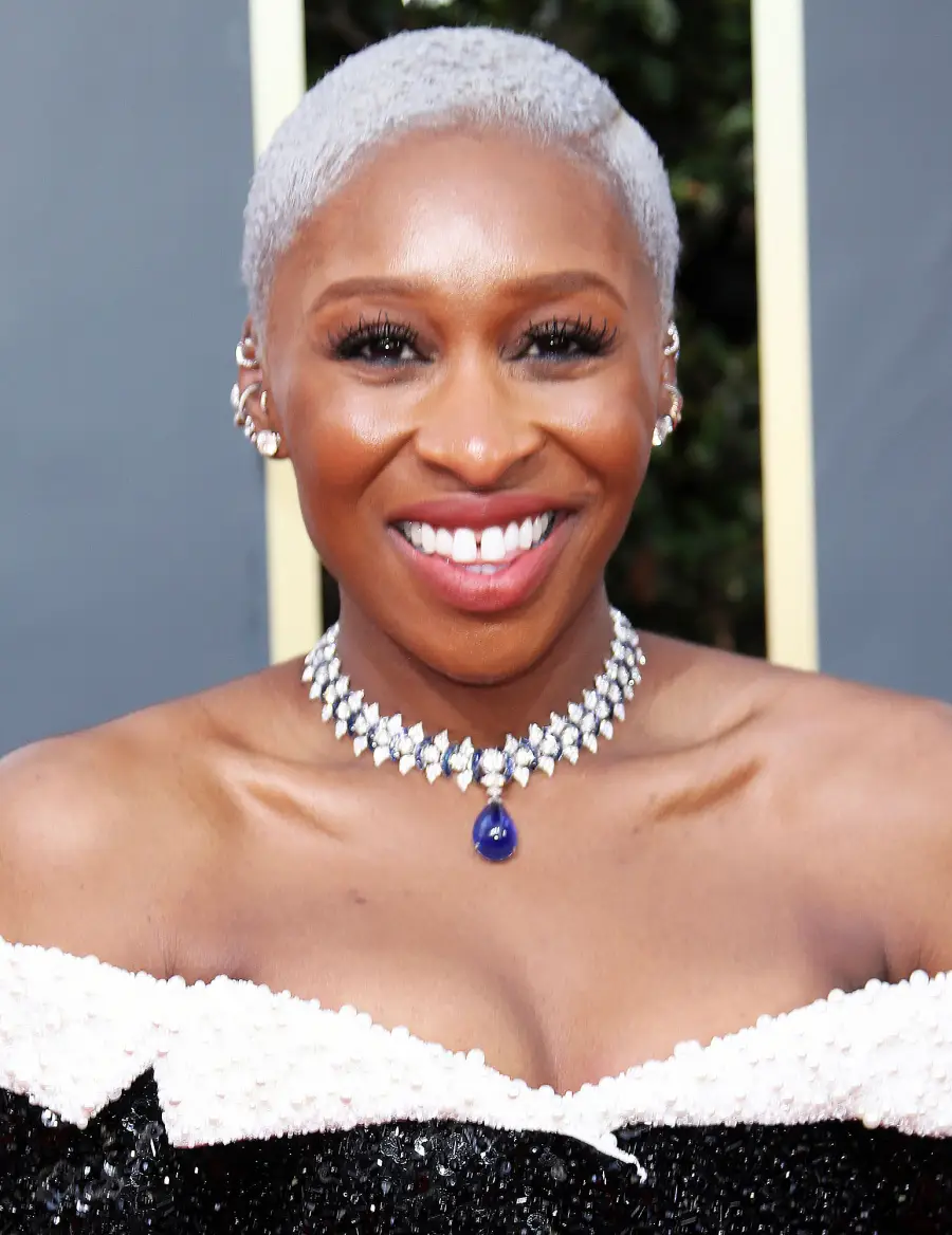 Cynthia Erivo Best Hair and Makeup Golden Globes 2020