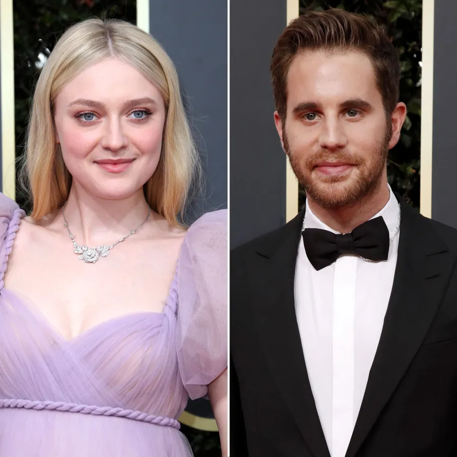 Dakota Fanning and Ben Platt What You Didn't See on TV Golden Globes 2020