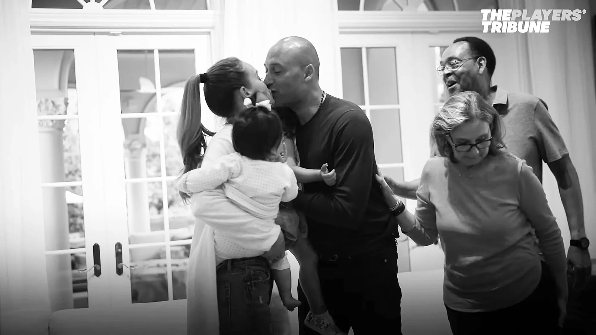 Derek Jeter and Wife Hannah Jeter Celebrate Athlete’s Hall of Fame Election With Daughters