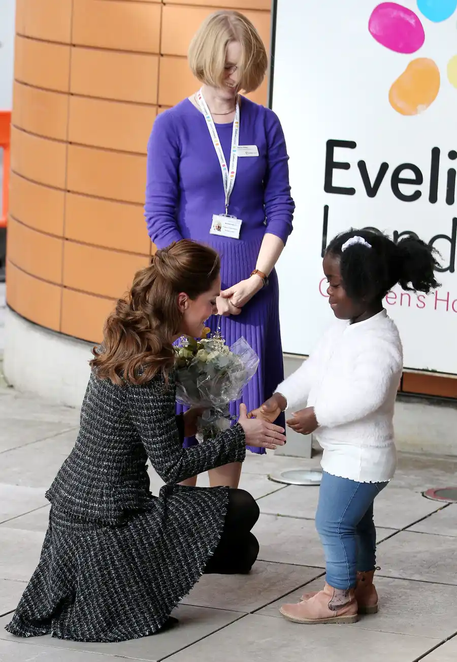 Duchess Kate Middleton Gets Crafty at Children’s Hospital