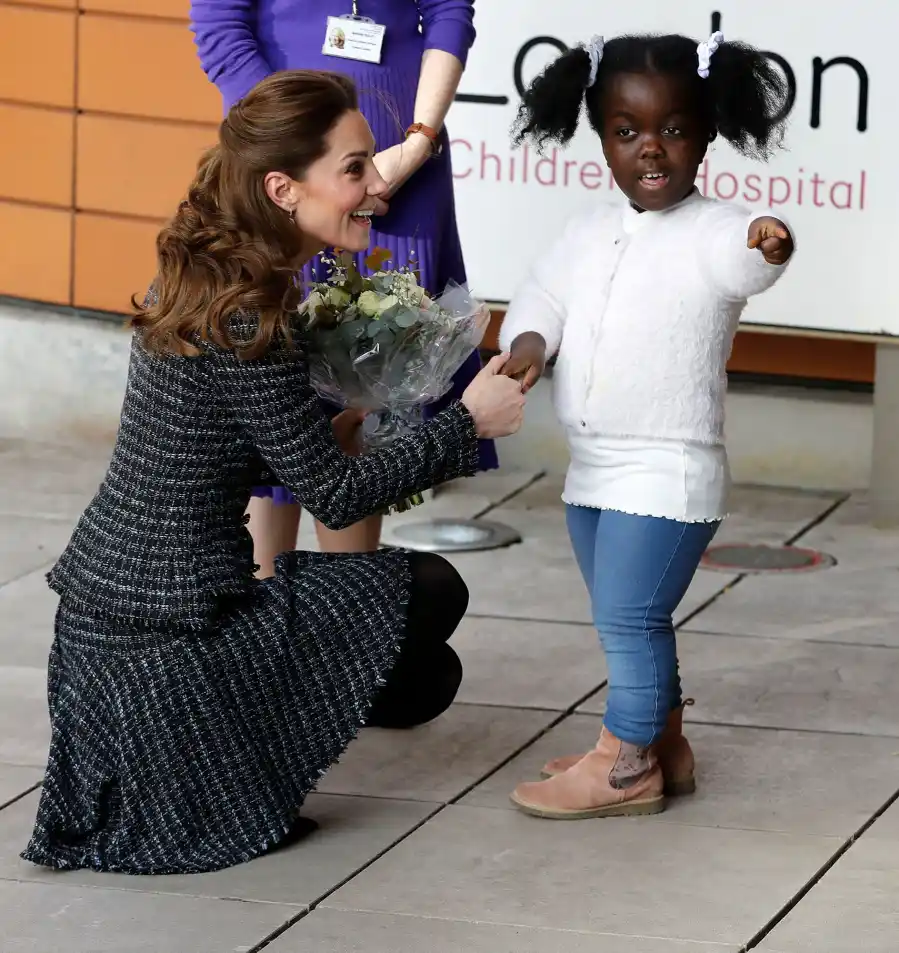 Duchess Kate Middleton Gets Crafty at Children’s Hospital