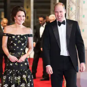 Duchess Kate and Prince William BAFTA Awards Red Carpet Appearances - 2017