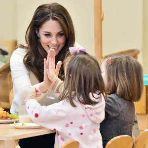Duchess Kate Serves Breakfast at Preschool in Solo Royal Engagement
