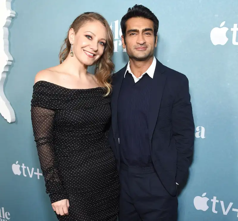 Emily V Gordon and Kumail Nanjiani at Little America Screening Emily V Gordon Says Kumail Nanjiani Is Embarrassed About His Ripped Body