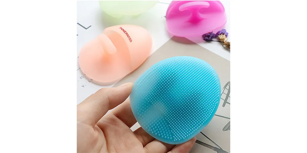 INNERNEED Super Soft Silicone Face Cleanser and Massager Brush