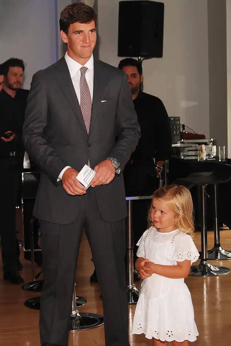 Football Fan Ava Eli Manning's Best Quotes About Fatherhood