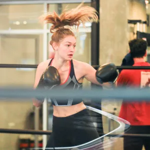 Gigi-Hadid's-Wellness-and-Workout-Regimen-boxing