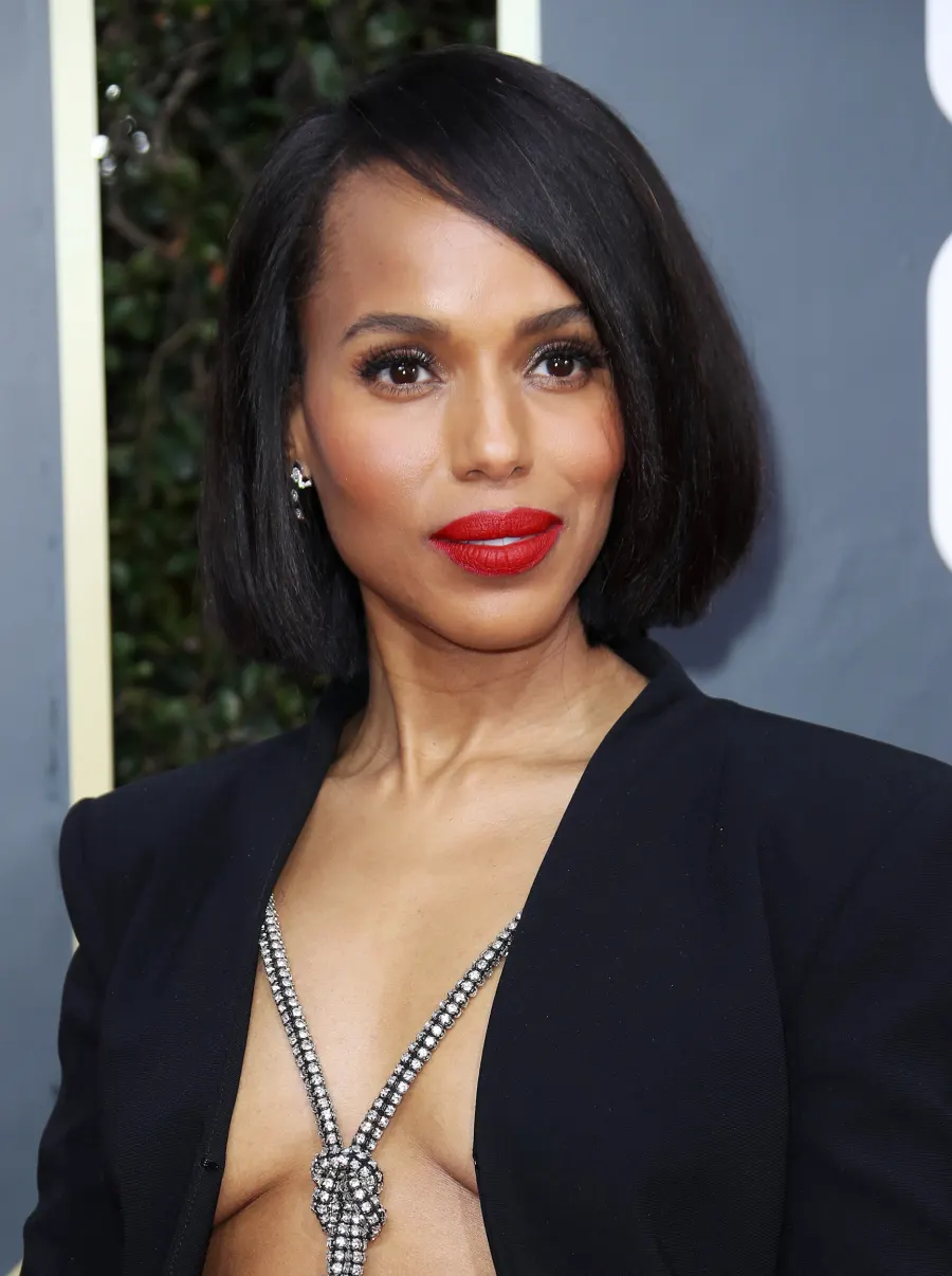 Golden Globes 2020 Makeup - Kerry Washington