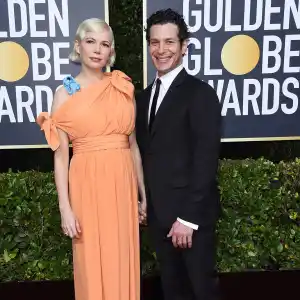 Golden Globes 2020: Michelle Williams Shows Off Baby Bump With Fiance Thomas Kail