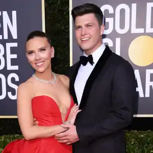 Golden Globes 2020 Stylish Couples - Scarlett Johansson and Colin Jost