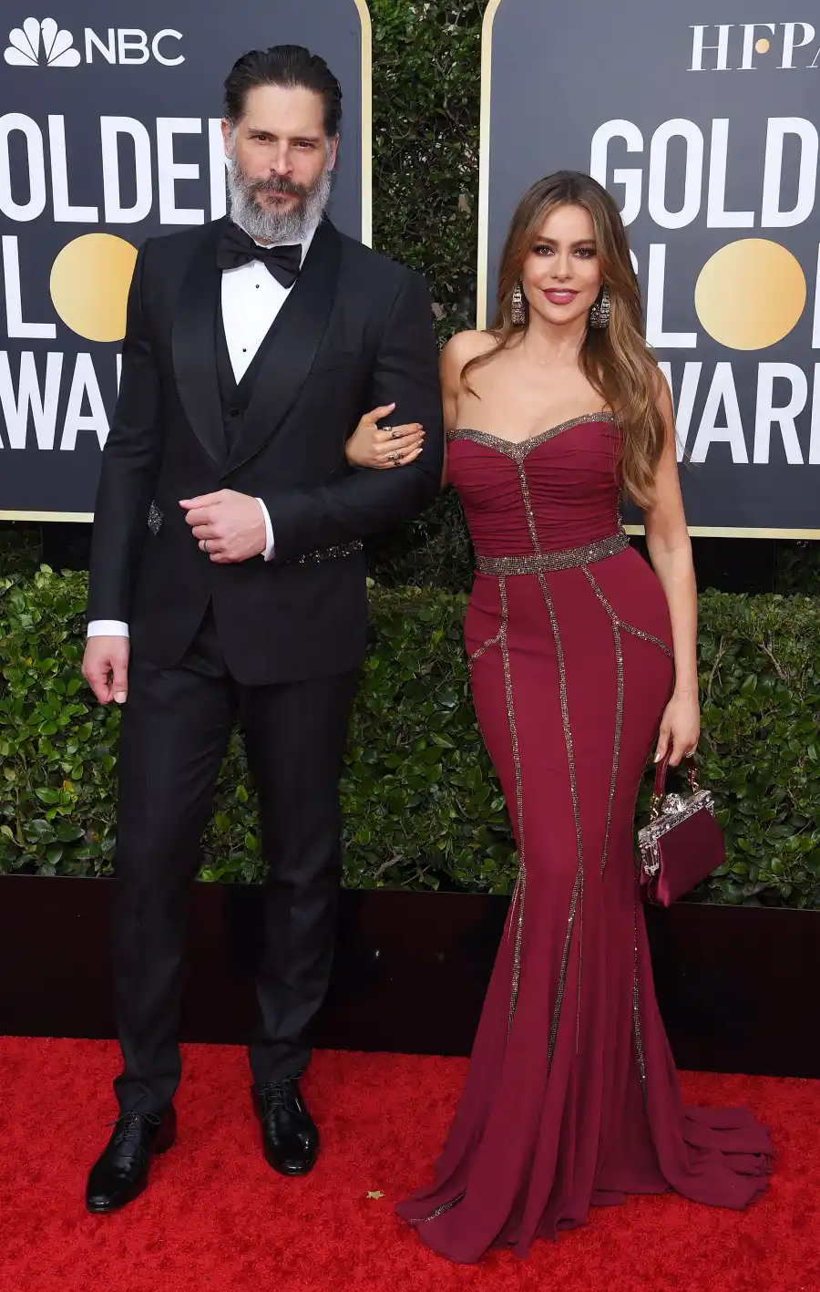 Golden Globes 2020 Stylish Couples - Joe Manganiello and Sofia Vergara