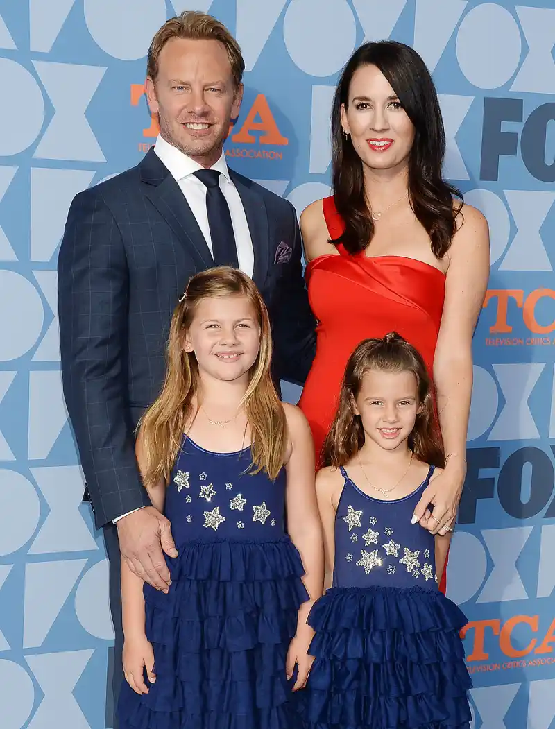 Ian Ziering, Erin Kristine Ludwig, Mia Loren Ziering and Penna Mae Ziering Coparenting