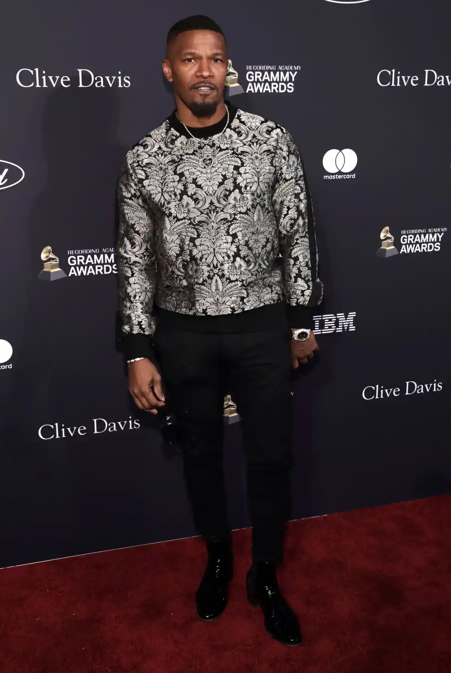 Jamie Foxx Inside 2020’s Biggest Pre-Grammy Parties