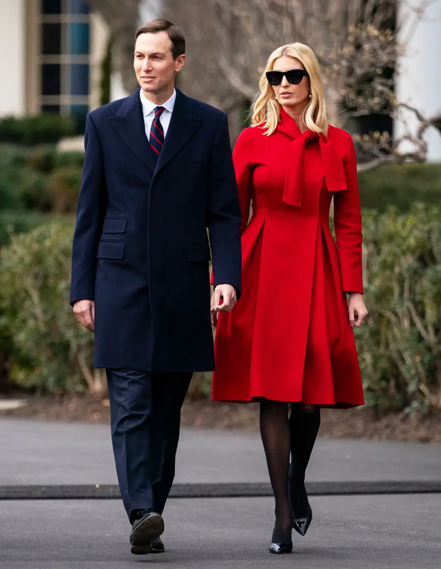 Ivanka Trump Red Coat January 29, 2020