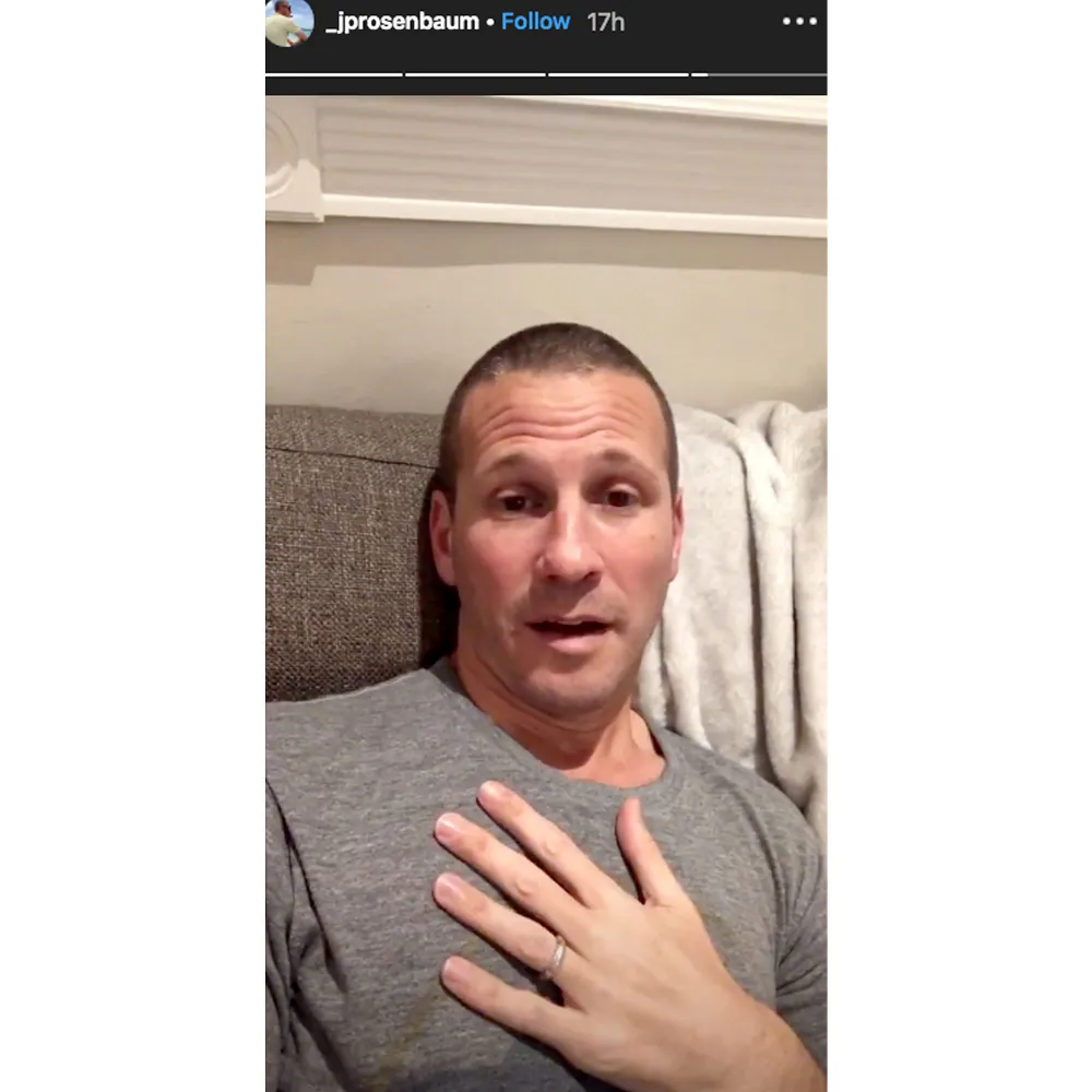 JP Rosenbaum Very Lucky Recovering Amid Guillian-Barre Diagnosis