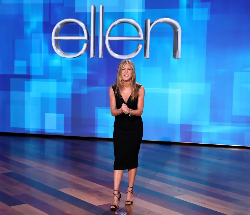 Jennifer Aniston Shadowed Ellen DeGeneres Before Filling in as Guest Host