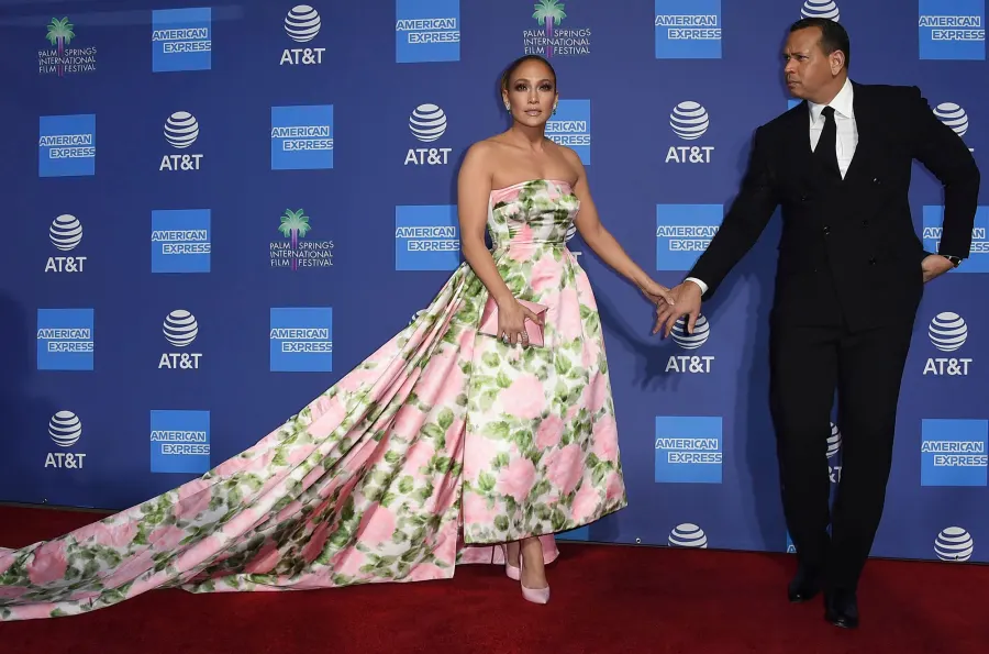 Jennifer Lopez Gushes Over Alex Rodriguez at Palm Springs Film Festival
