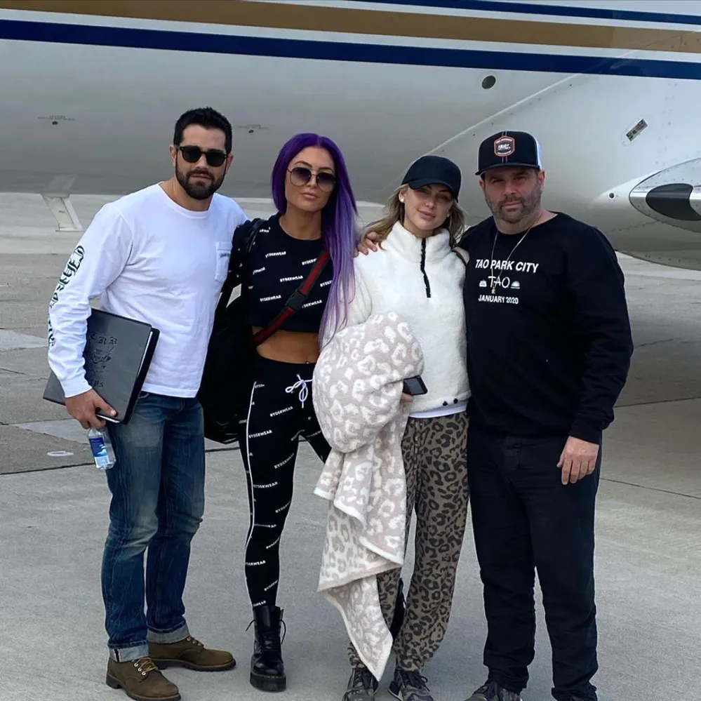 Jesse Metcalfe Joins Lala Kent, Randall Emmett, Natalie Eva Marie on Private Jet After Scandal