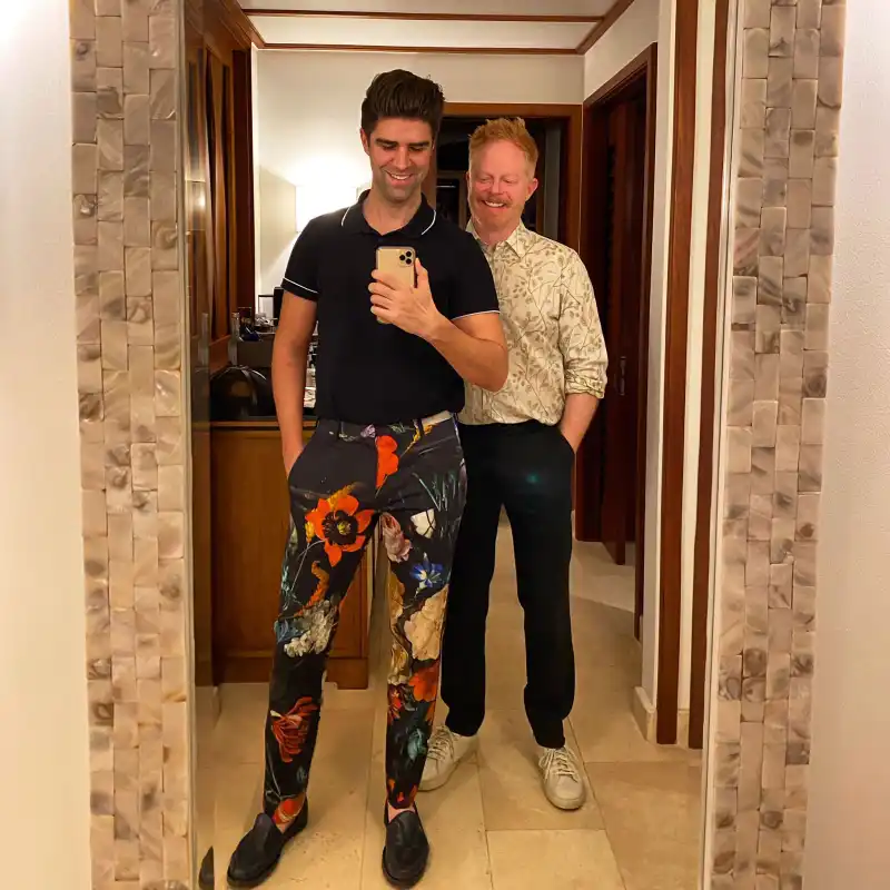 Jesse Tyler Ferguson and Justin Mikita How the Stars Celebrated New Years Eve 2020