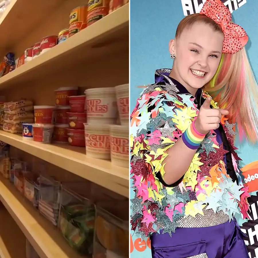 JoJo Siwa Inside Stars' Meticulously Organized Fridges and Pantries