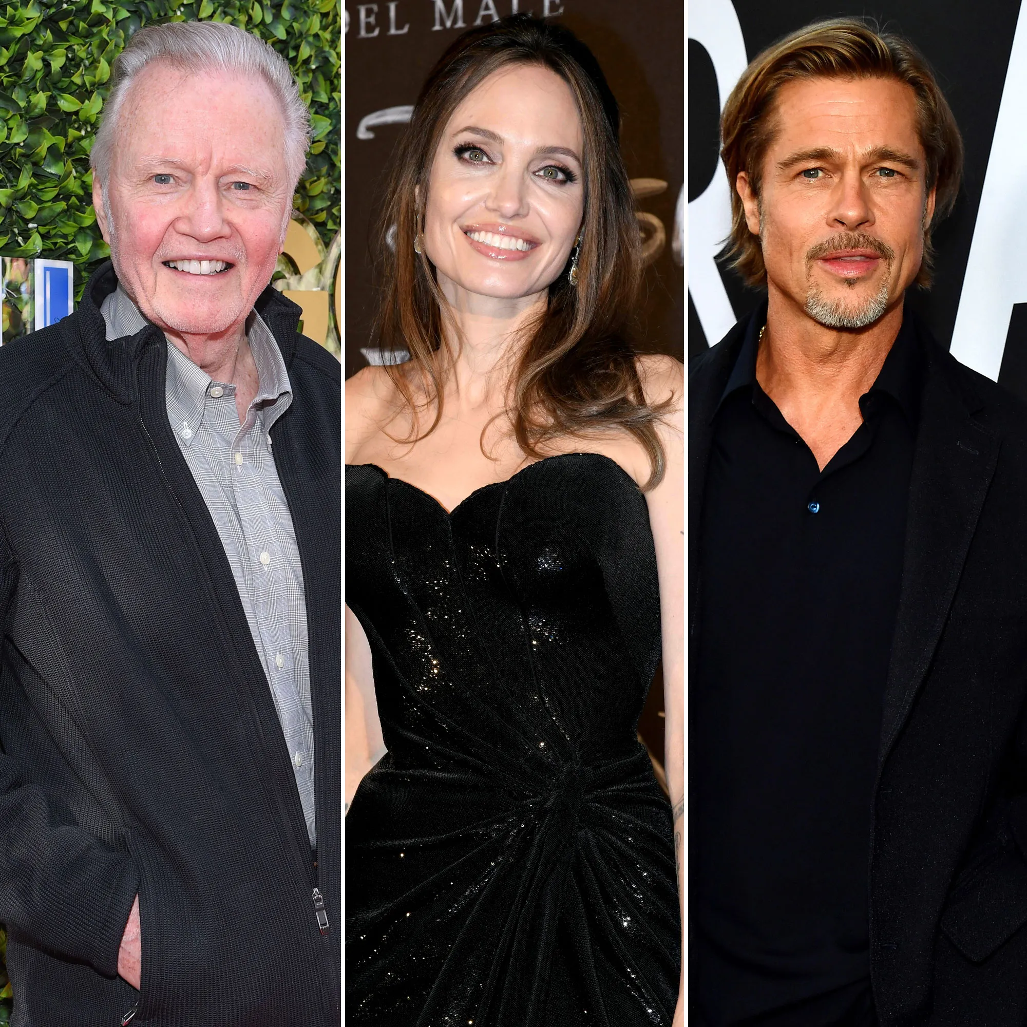 Jon Voight Praises Angelina Jolie and Brad Pitt Ahead of Golden Globes 2020