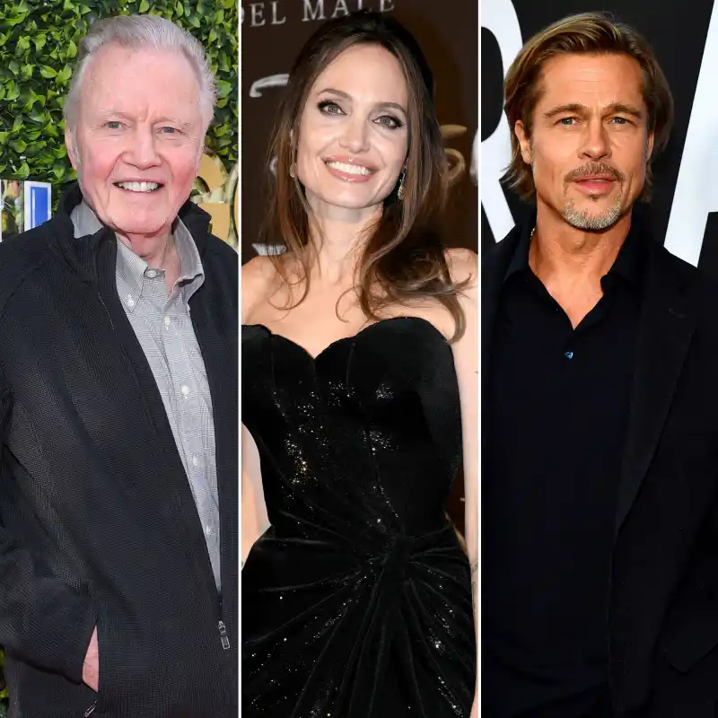 Jon Voight Praises Angelina Jolie and Brad Pitt Ahead of Golden Globes 2020