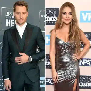 Justin Hartley Chrishell Stause Critic's Choice Awards 2020