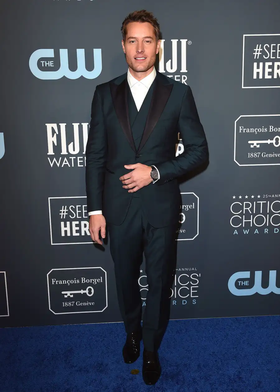 Justin Hartley and Isabella Justice Hartley Critic's Choice Awards 2020