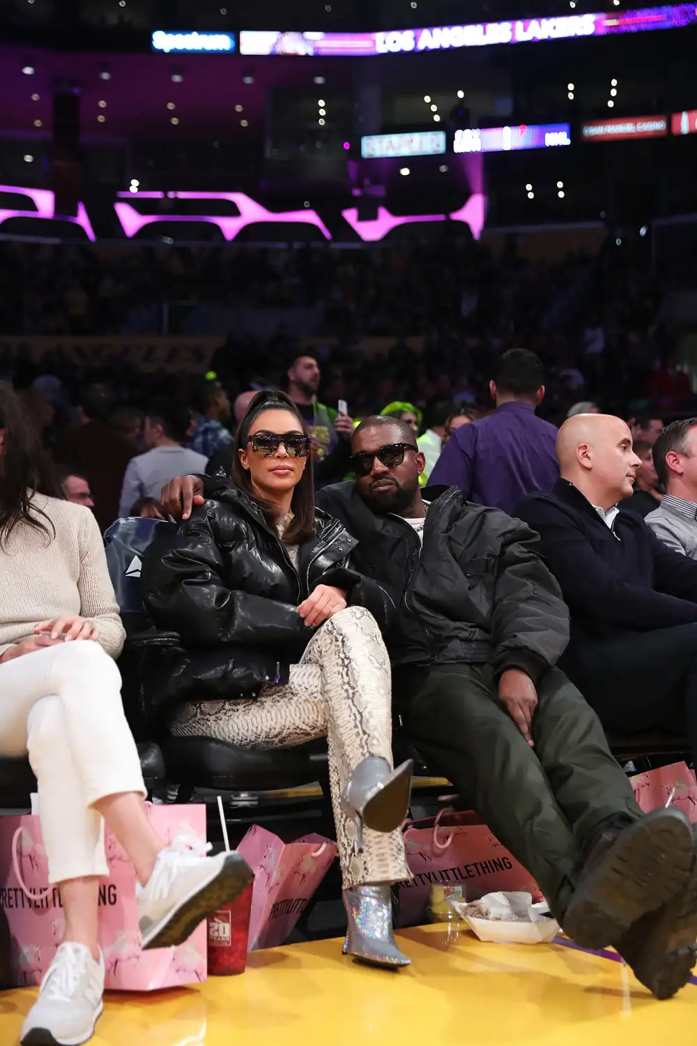 KIm-Kardashian-Kanye-West-Lakers