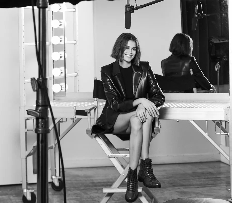 Kaia Gerber x Jimmy Choo Shoe Collaboration