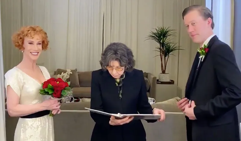 Kathy Griffin Marries Longtime Boyfriend Randy Bick on New Year’s Day and Lily Tomlin Officiates