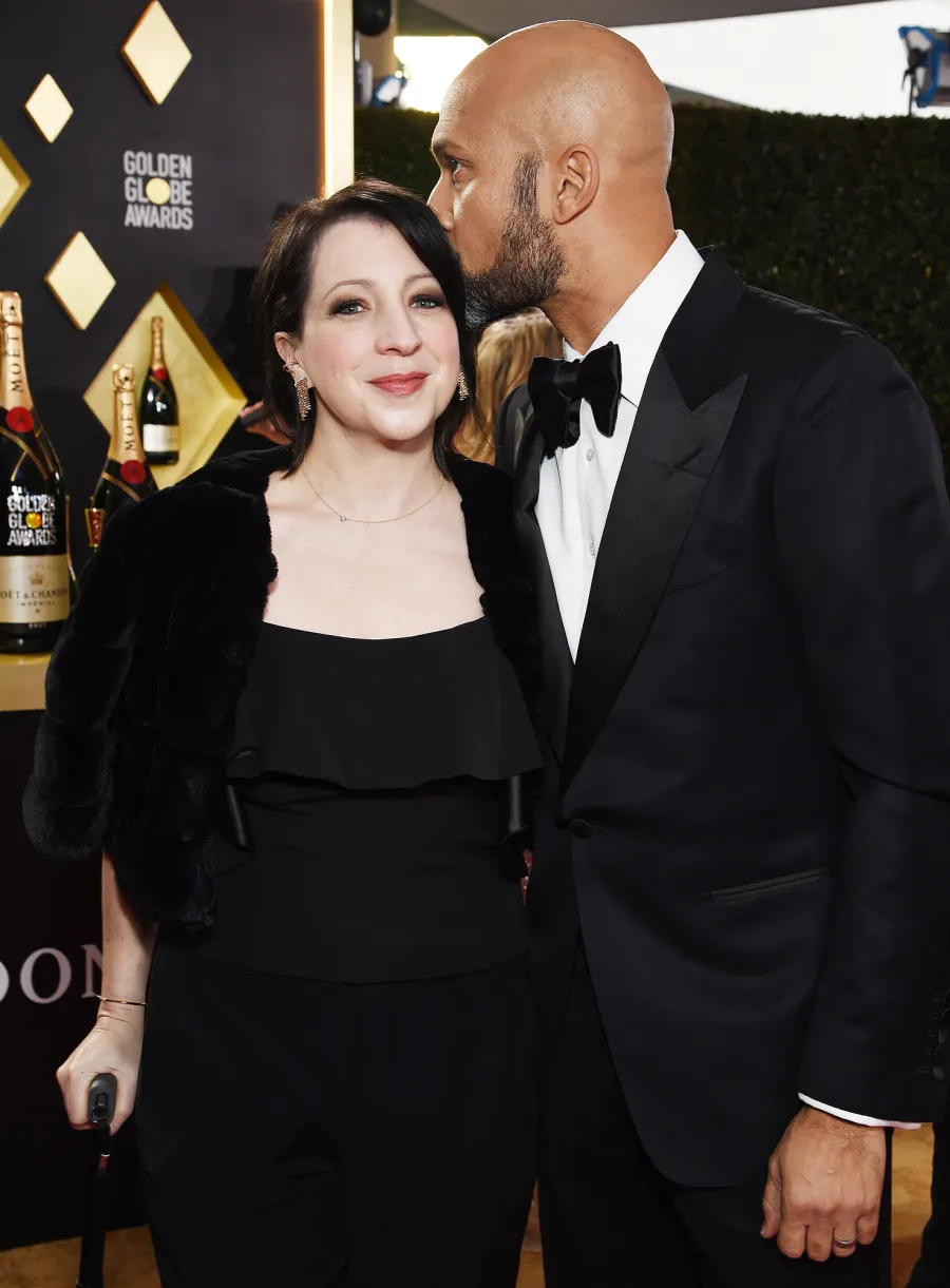 Elisa Pugliese and Keegan-Michael Key Inside the Golden Globes 2020