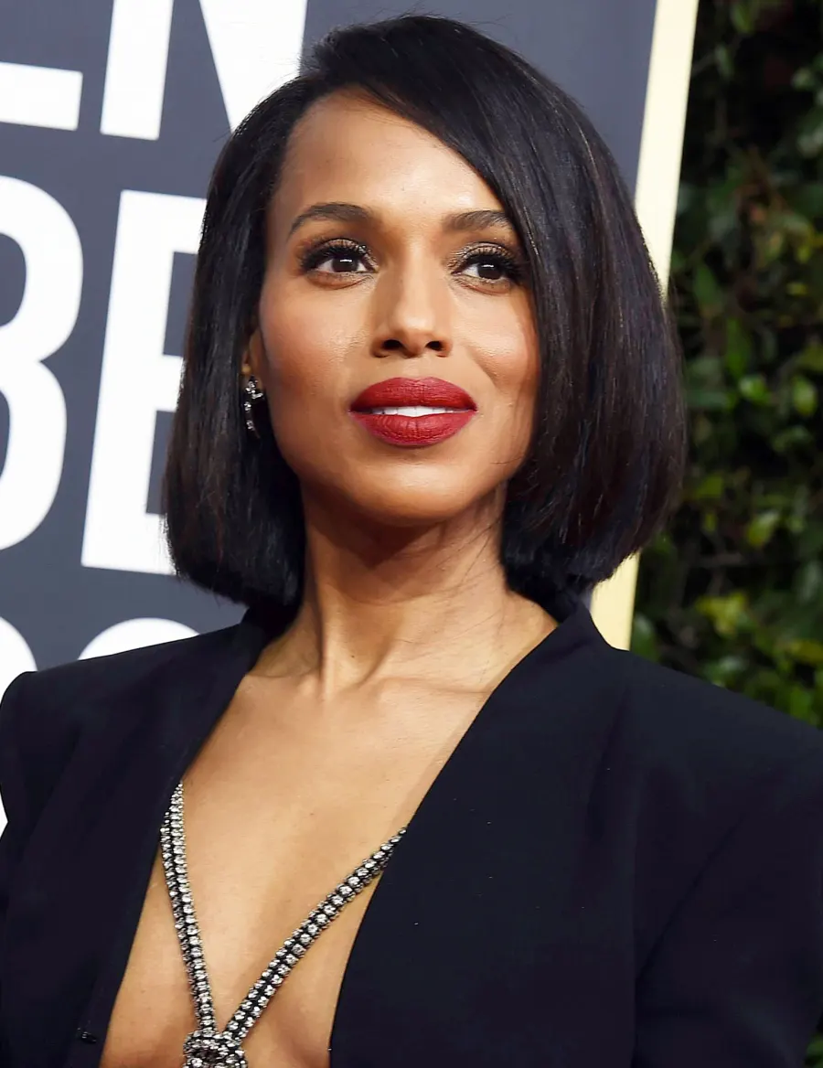 Kerry Washington Best Hair and Makeup Golden Globes 2020