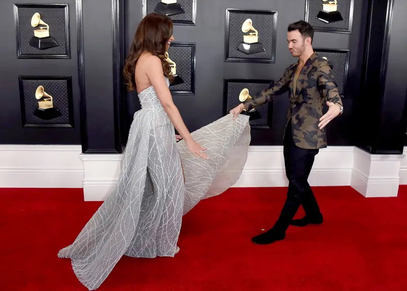Kevin Jonas Danielle Jonas Grammys 2020