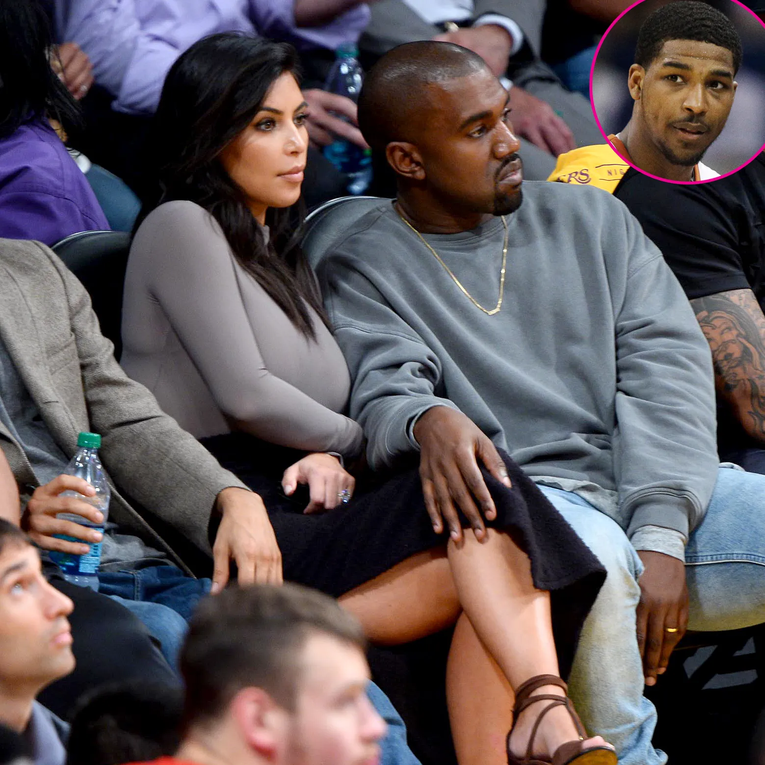 Kim-Kardashian,-Kanye-West-Sit-Courtside-at-Tristan-Thompson’s-Game-p