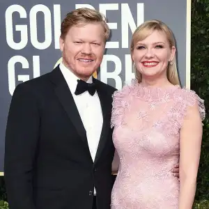Kirsten Dunst and Jesse Plemons Make Rare Appearance at Golden Globes 2020