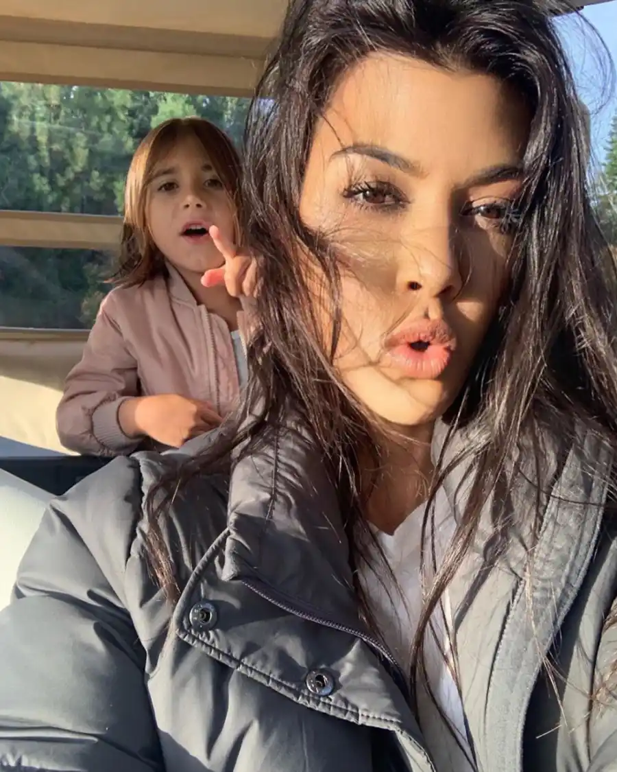 Kourtney-Kardashian-Trip-to-Idaho-With-Penelope-and-Reign