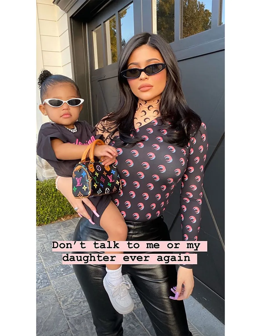 Kylie Jenner and Stormi Webster Twinning