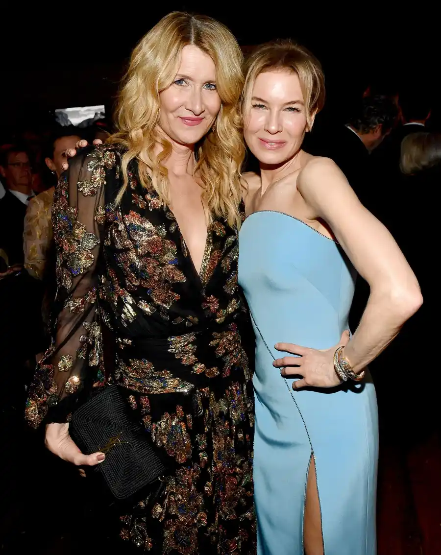 Laura Dern and Renee Zellweger Golden Globes 2020 After Parties