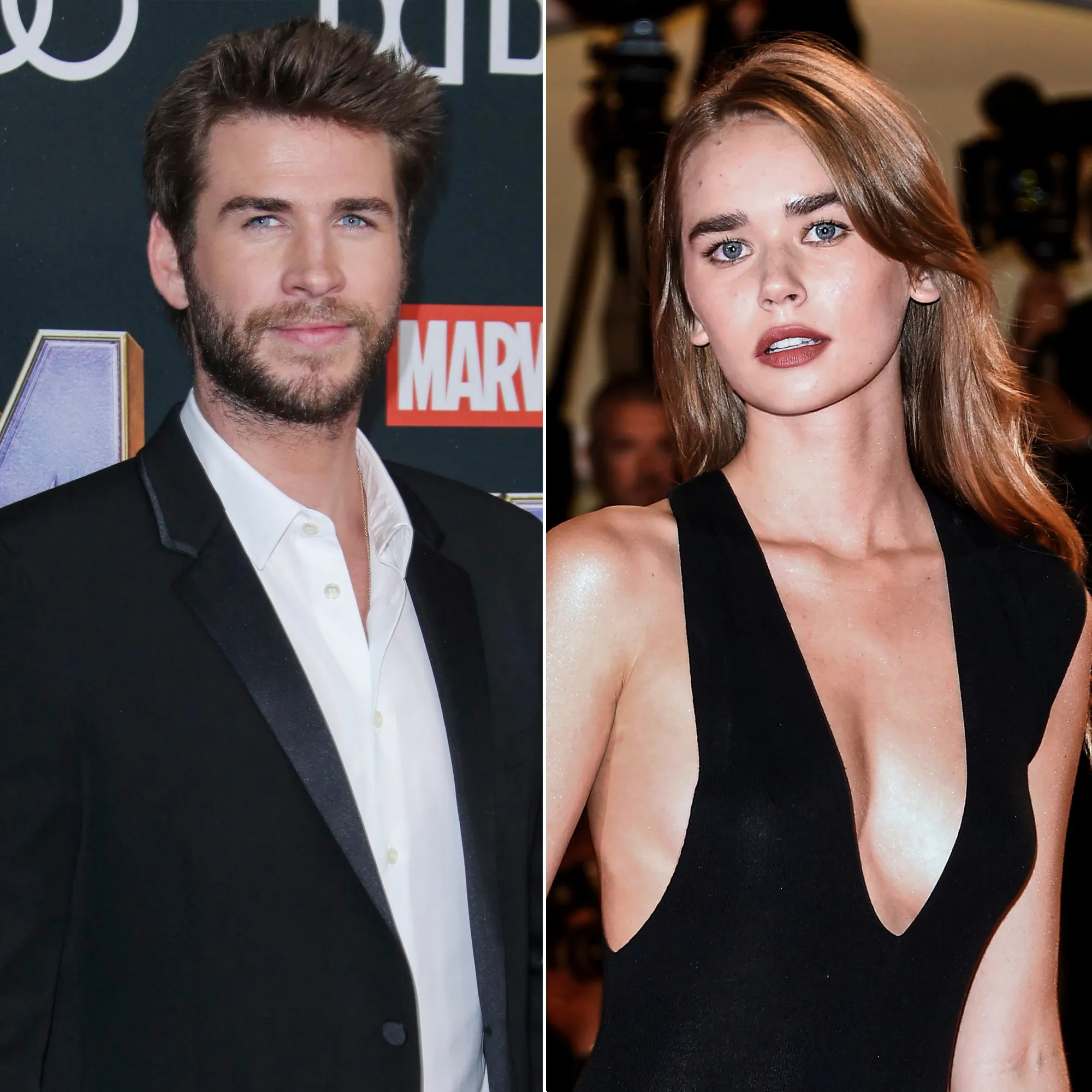 Liam Hemsworth Spotted Kissing Girlfriend Gabriella Brooks in Australia