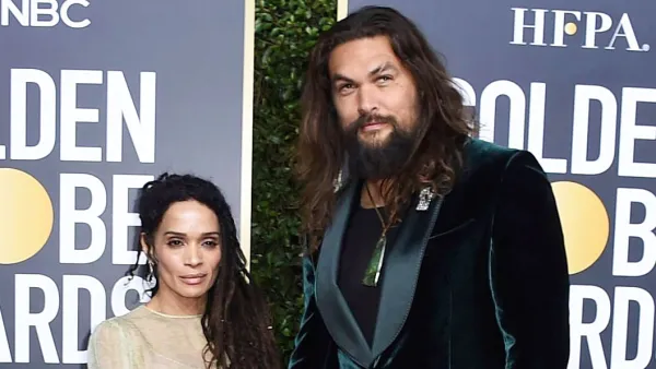 Lisa Bonet and Jason Momoa attend Golden Globes 2020